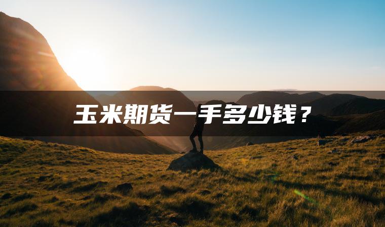 玉米期货一手多少钱？