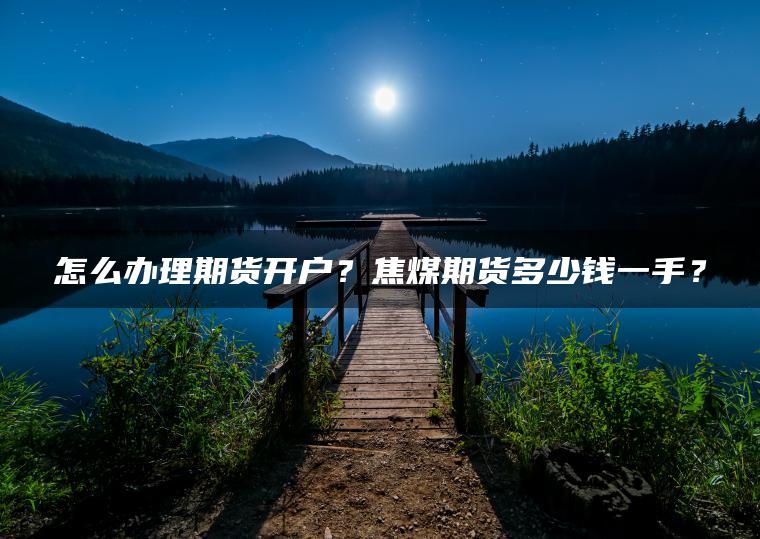 怎么办理期货开户？焦煤期货多少钱一手？