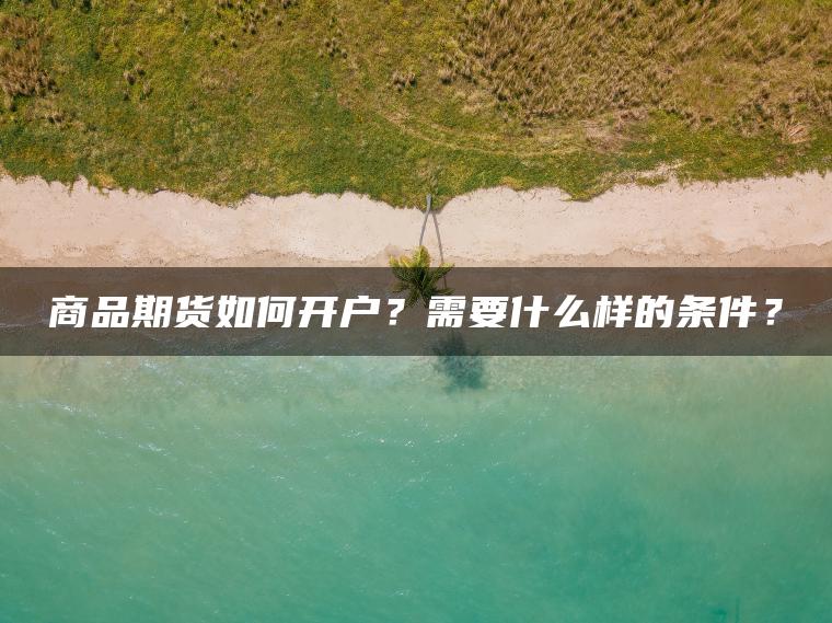 商品期货如何开户?需要什么样的条件? 商品期货如何开户?需要什么样的条件?