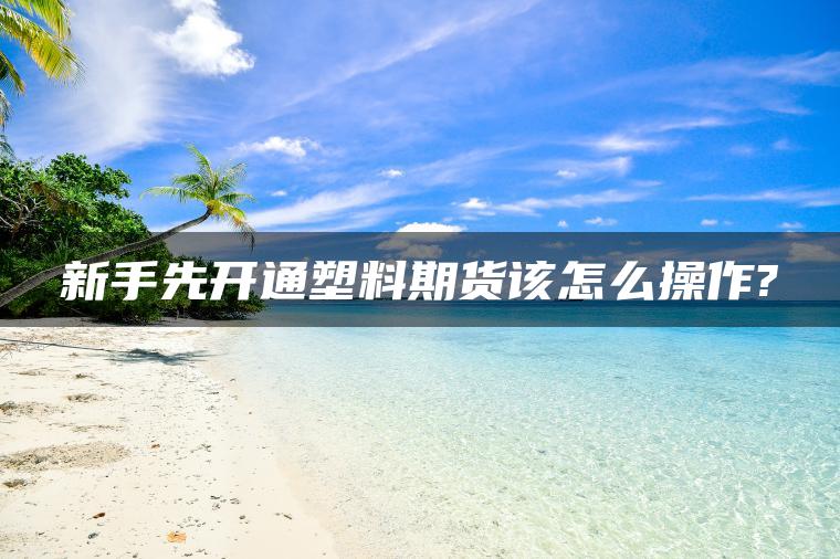 新手先开通塑料期货该怎么操作? 新手先开通塑料期货该怎么操作?