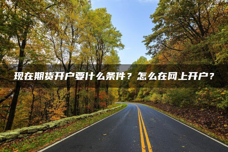 现在期货开户要什么条件?怎么在网上开户? 现在期货开户要什么条件?怎么在网上开户?
