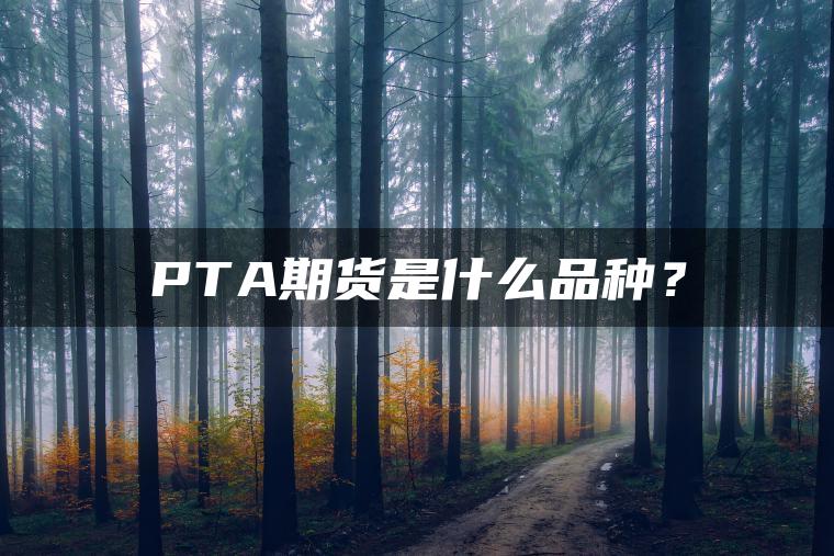 PTA期货是什么品种? PTA期货是什么品种?