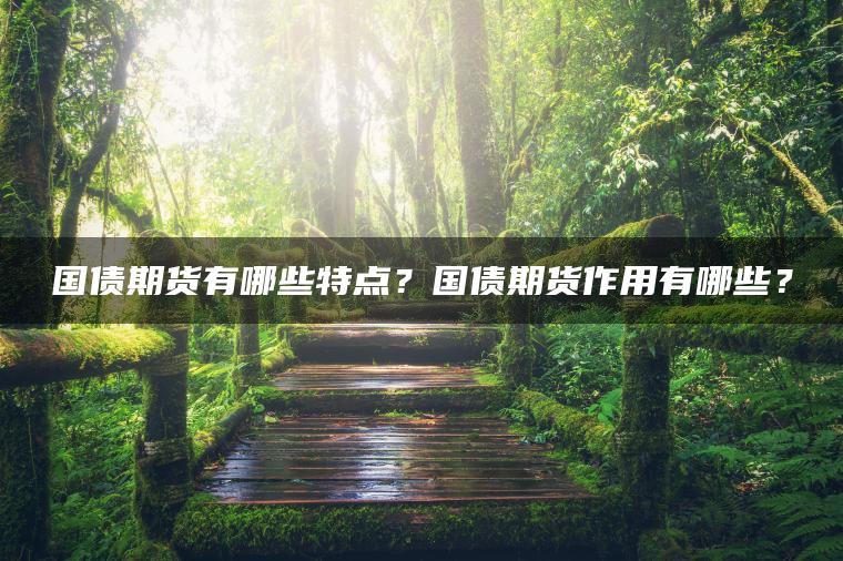 国债期货有哪些特点？国债期货作用有哪些？