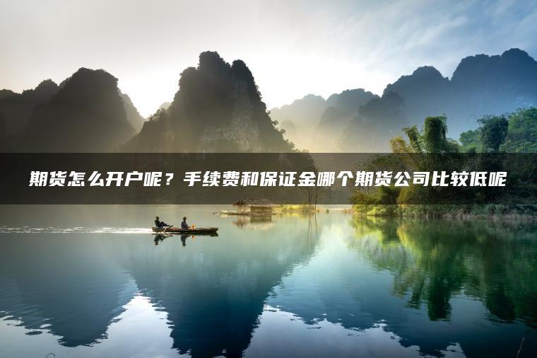 期货怎么开户呢?手续费和保证金哪个期货公司比较低呢 期货怎么开户呢?手续费和保证金哪个期货公司比较低呢
