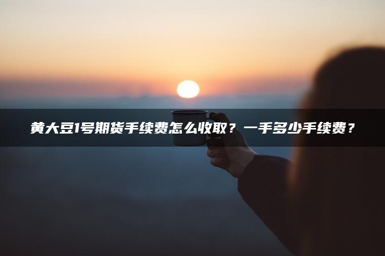 黄大豆1号期货手续费怎么收取？一手多少手续费？