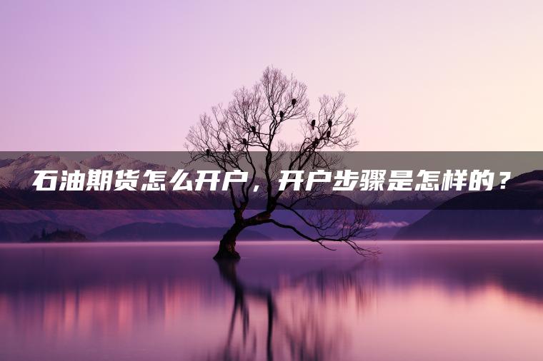 <b>原油期货正规开户开户步骤大致如下：</b>