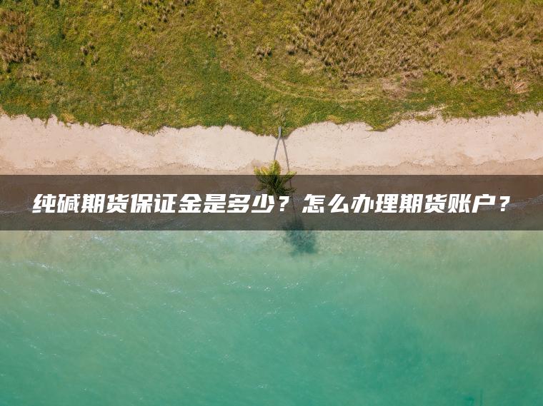 纯碱期货保证金是多少？怎么办理期货账户？