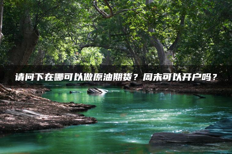 请问下在哪可以做原油期货?周末可以开户吗? 请问下在哪可以做原油期货?周末可以开户吗?