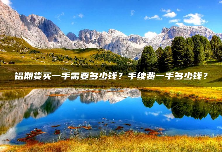 铝期货买一手需要多少钱？手续费一手多少钱？