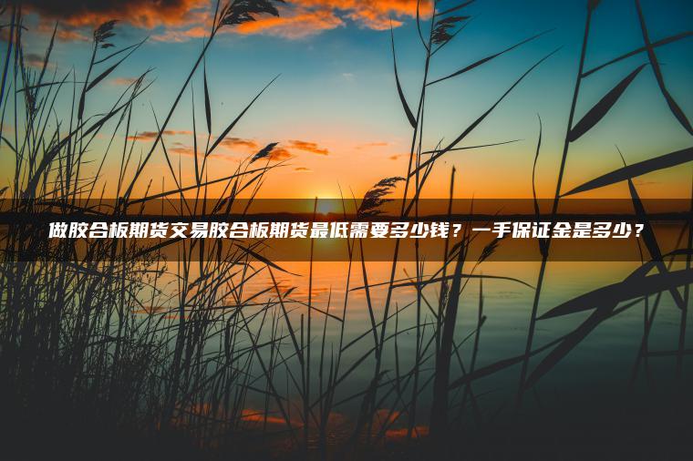 做胶合板期货交易胶合板期货最低需要多少钱？一手保证金是多少？