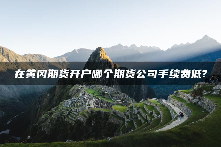 在黄冈期货开户哪个期货公司手续费低? 在黄冈期货开户哪个期货公司手续费低?