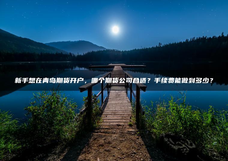 新手想在青岛期货开户,哪个期货公司合适?手续费能做到多少? 新手想在青岛期货开户,哪个期货公司合适?手续费能做到多少?