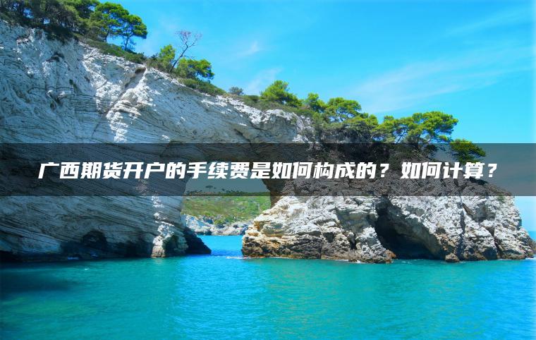 广西期货开户的手续费是如何构成的？如何计算？