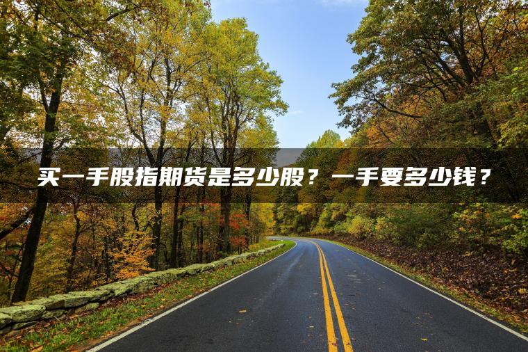 买一手股指期货是多少股？一手要多少钱？