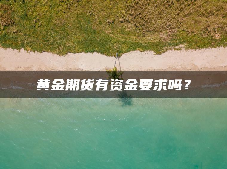 黄金期货有资金要求吗？