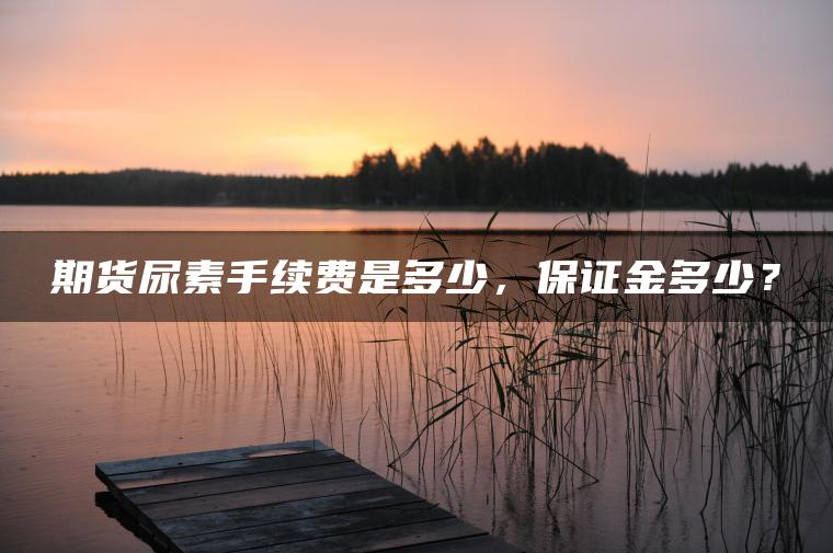 期货尿素手续费是多少,保证金多少? 期货尿素手续费是多少,保证金多少?
