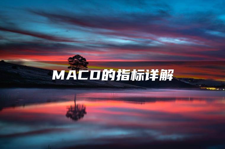 MACD的指标详解