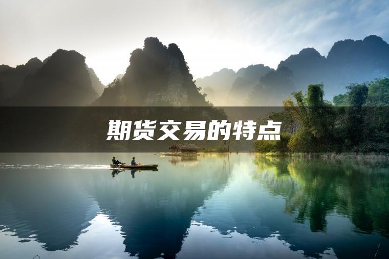 期货交易的特点