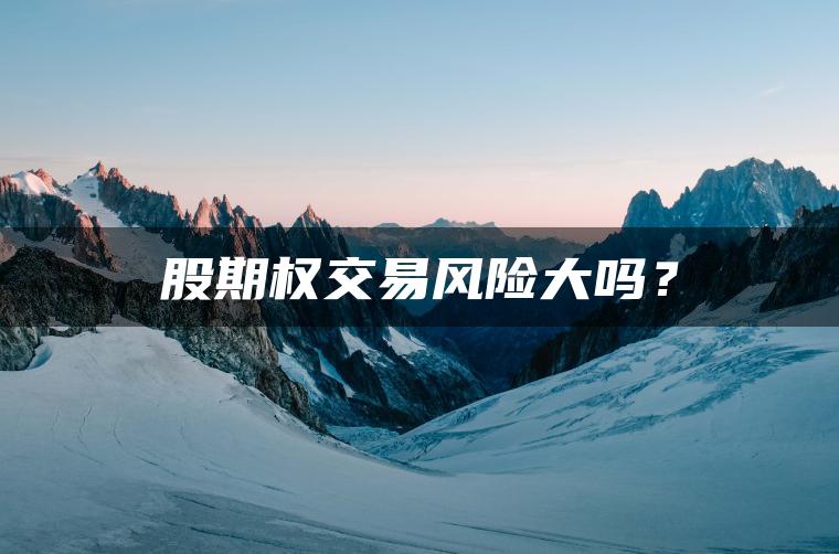 股期权交易风险大吗？