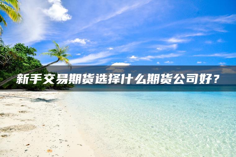 新手交易期货选择什么期货公司好？