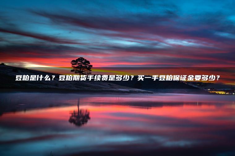 豆粕是什么？豆粕期货手续费是多少？买一手豆粕保证金要多少？