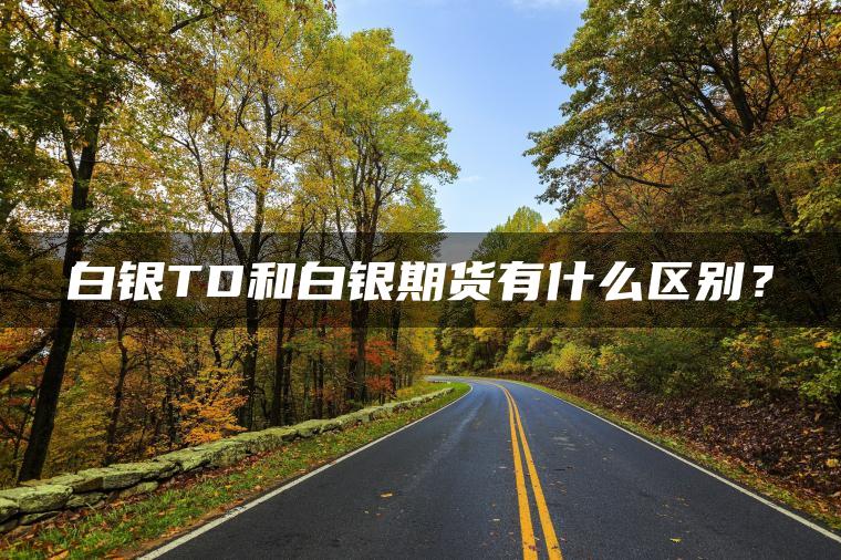 白银TD和白银期货有什么区别? 白银TD和白银期货有什么区别?