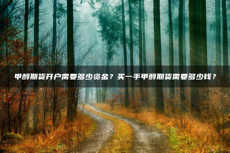 甲醇期货开户需要多少资金?买一手甲醇期货需要多少钱? 甲醇期货开户需要多少资金?买一手甲醇期货需要多少钱?