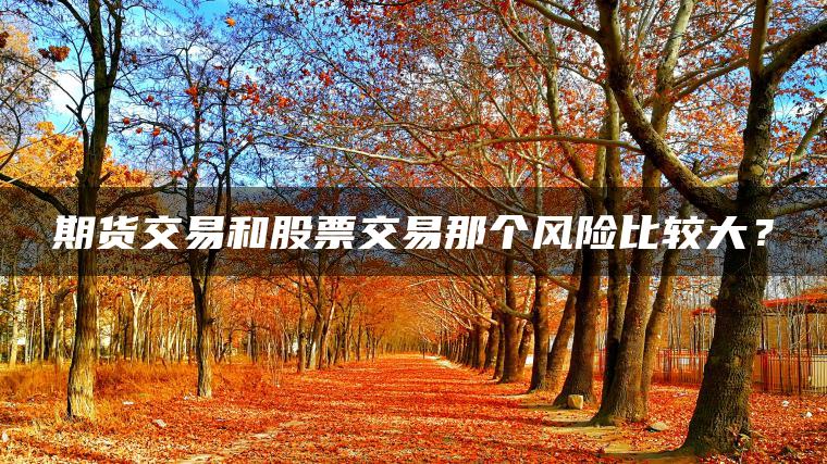 期货交易和股票交易那个风险比较大？