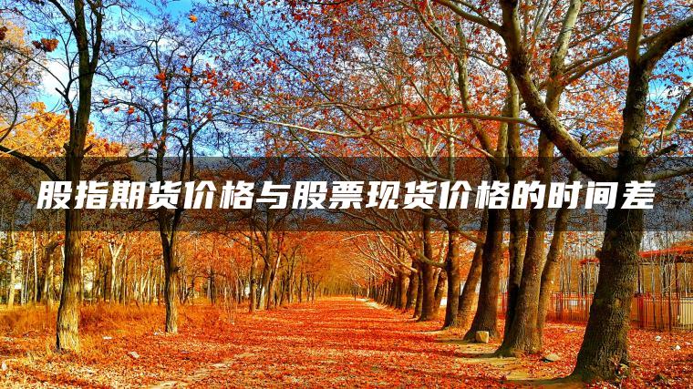 股指期货价格与股票现货价格的时间差 股指期货价格与股票现货价格的时间差