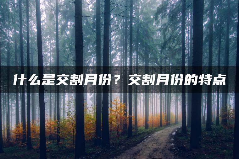 什么是交割月份?交割月份的特点 什么是交割月份?交割月份的特点