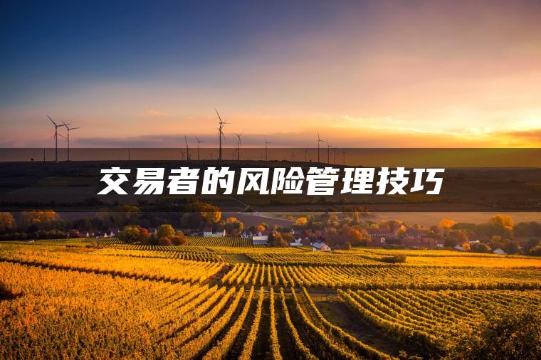 交易者的风险管理技巧