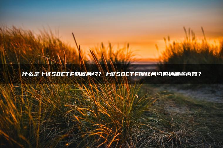 什么是上证50ETF期权合约？上证50ETF期权合约包括哪些内容？