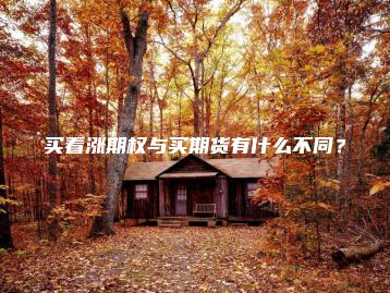 买看涨期权与买期货有什么不同？