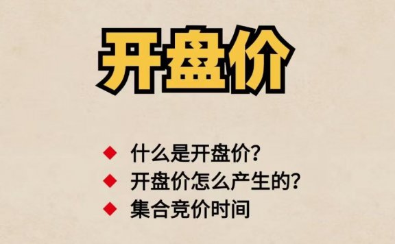 期货开盘价是什么意思?